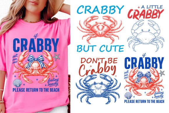 Download Crabby but Cute PNG,Trendy Beach Coastal - Cute png Collection