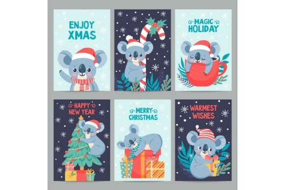 Download Koala Christmas. Happy Animals with - Premium Resources