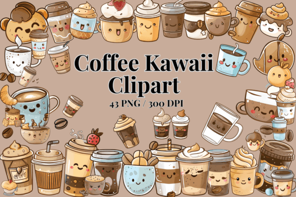 Download Coffee Kawaii Clipart / Cute PNG Cartoon - Cute png Collection